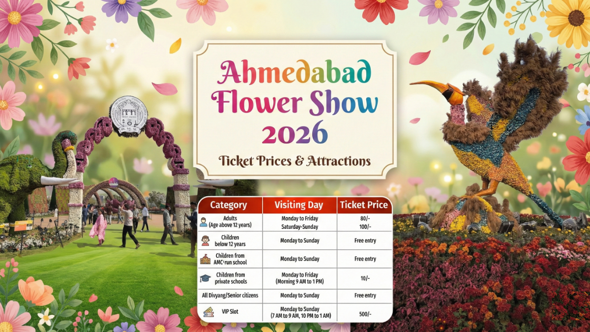 Flower Show Ahmedabad 2026
